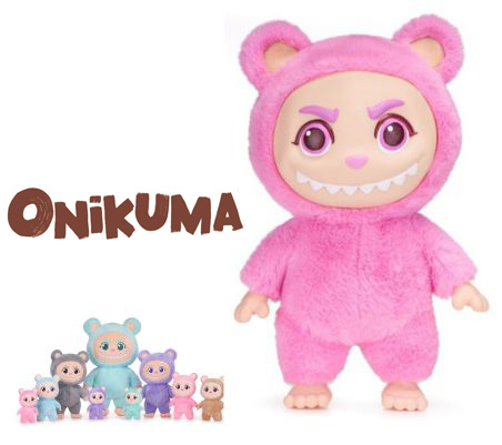 (Mis 5) ONIKUMA Peluche In piedi 33 cm 6ass (con viso in PVC) c/hangtag…x24